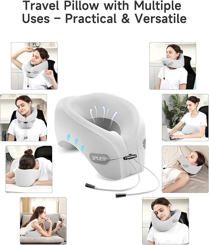 Travel Pillow – Neck Pillow Airplane, Travel Pillows - Image 3