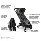 Bugaboo Butterfly 2 Travel Stroller, Ultra-Compact One-Second Fold, Lightweight - Image 3