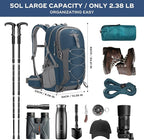 Maelstrom Hiking Backpack, Camping Backpack, 50L Waterproof Hiking Daypack - Image 2
