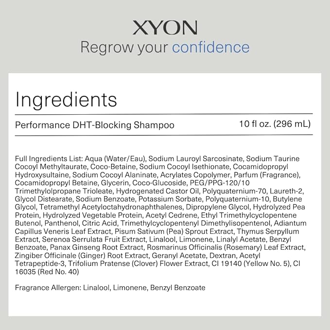 XYON Performance Shampoo for Men | DHT Blocking | Anti -Thinning | Improves - Image 7