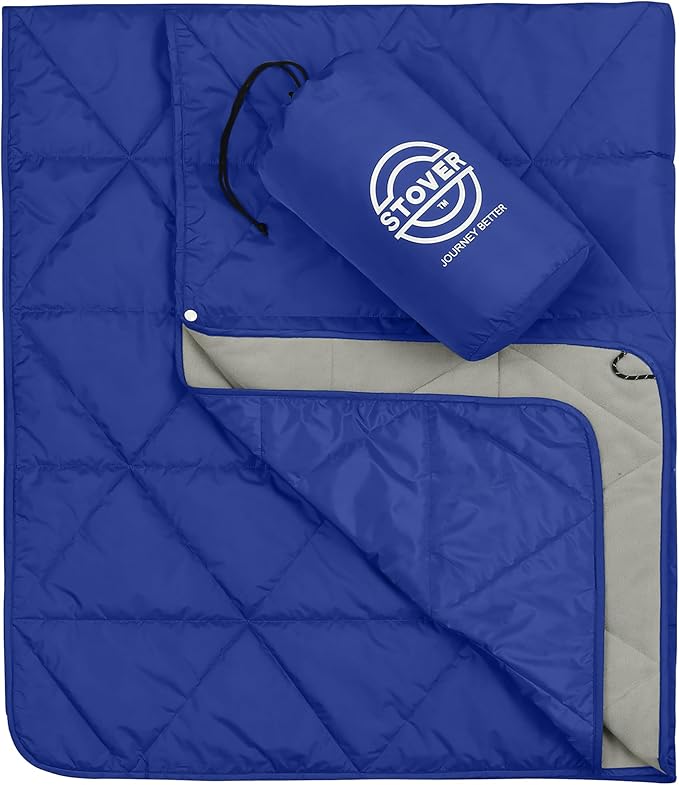 STOVER Outdoor Waterproof Fleece Travel Blanket by STOVER