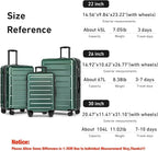KYME Luggage Sets 3 Piece Hardshell 22in/26in/30in Suitcases - Image 7
