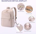 Hiking Travel Backpack for Women Casual Business Weekender Multilayer Laptop Bag - Image 4