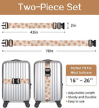 Luggage Straps for Suitcases Travel Belt Luggage Band Heavy Duty Traveling - Image 2