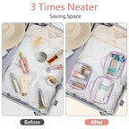 PACKISM Floral Texture Lace TSA Approved Toiletry Bag - Image 7