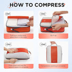 8 Set Compression Packing Cubes - Image 3