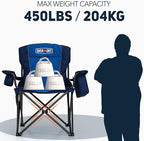 Overmont Oversized Folding Camping Chair - Image 7
