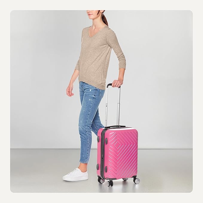 Amazon Basics 21" Hardside Carry-On Luggage - Image 3