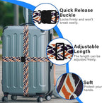 2 Pack Luggage Straps for Suitcases, Adjustable Travel Belt - Image 4