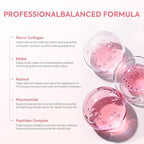 PDRN Pink Collagen Capsule Cream with Retinol & 5% Niacinamide – Salmon DNA Dual Texture Moisturizer for Face – 200Da Micro Collagen Jelly Gel for Barrier Repair, Firming & Glass Glow Skin – 2.37 oz