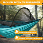 Chihee Ultra-Light Travel Camping Hammock Pop-up Net Hammock 660lbs Load - Image 6