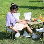 Folding Camping Chair for Small man, Portable Outdoor Backpacking Chair for - Image 7