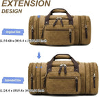 Felipe Varela Duffle Bag for Men, Expandable Canvas Duffel Bag for Travel - Image 2