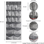 Extra Large Hanging Over Door Shoe Organizer, Closet Shoe Rack - Image 3