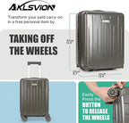 18-inch Carry-on Boarding Luggage: Equipped - Image 4