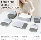 8 Set/6 Set/4 Set Compression Packing Cubes - Image 4