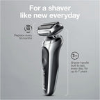 Braun Electric Razor for Men, Series 7 360 Flex Head Foil Shaver - Image 10
