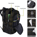 MATEIN 15.6 Inch Laptop Backpack, Sturdy Business Travel Laptop Bagpack - Image 3