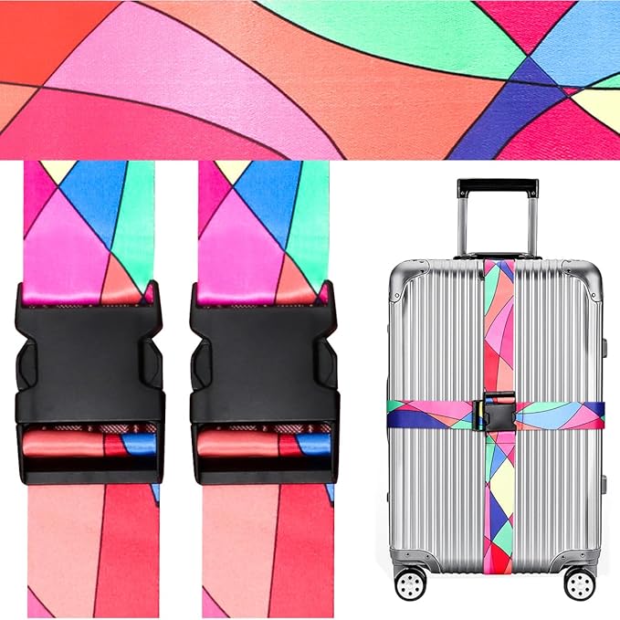 Adjustable Travel Luggage Strap Suitcase Belt Travel Bag Accessories 1.96 in W by Gutsdoor