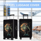 Luggage Cover Washable Suitcase Protector Anti-scratch Suitcase cover Fits - Image 5