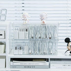 Yesesion 4 Pack Clear Cable Storage Box - Image 9