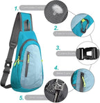 TITECOUGO Small Sling Bag, Lightweight Crossbody Backpack - Image 5
