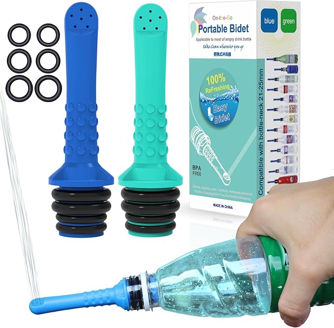 2PCS Backpacking Bidet by TONELIFE