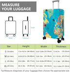 Travel Luggage Cover Suitcase Protector Fits 18-32 Inch Wheel Covers - Image 6