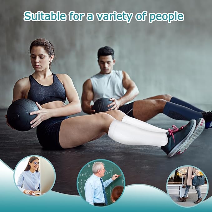 ACTINPUT 8 Pairs Compression Socks - Image 4