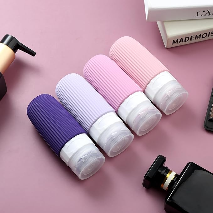 Travel Bottles for Toiletries, Tsa Approved 2oz Travel Bottles, BPA Free Leak - Image 9