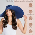San Diego Hat Company Women's Ultrabraid X-Large Brim Hat, Adjustable Sun Hat - Image 7