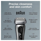 Braun Electric Razor for Men, Series 8 8467cc Electric Foil Shaver - Image 2
