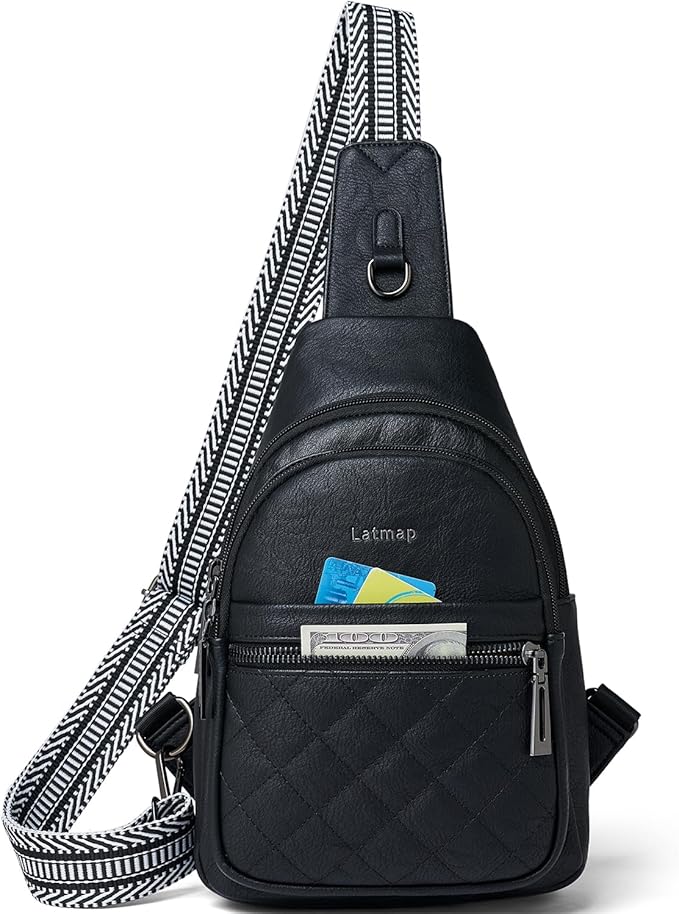 Sling Bag For Women Fanny Pack Crossbody Travel Shoulder Belt Bags Tote by LATMAP