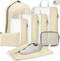 Gonex 8 Set Expandable Mesh Packing Cubes by Gonex