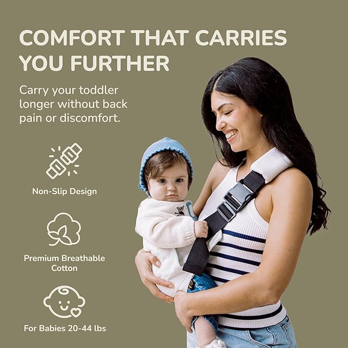 Ergonomic Lightweight Adjustable Toddler Sling Baby Carrier - Image 3