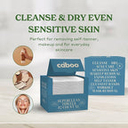 Caboo Bamboo Disposable Face Towels – 50 Soft, Lint-Free Towels | Biodegradable - Image 2