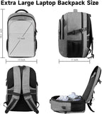 Lapsouno Extra Large Laptop Backpack, 17 Inch Carry on Travel Backpack - Image 6