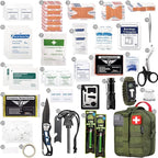 EVERLIT 250 Pieces Survival First Aid Kit IFAK EMT Molle Pouch Survival Kit - Image 3