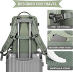 coowoz Travel Backpack For Women Men, Carry On Backpack, Hiking Backpack - Image 6