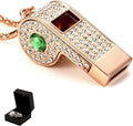 Whistle, Rhinestone Sports Whistle by Unknown