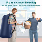 Heavy Duty Laundry Bag 2 Pack XL Nylon Laundry Bags - Image 4