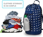 Dalykate Backpack Laundry Bag, Laundry Backpack - Image 6