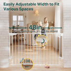 Cumbor Expandable 31.6-48" Baby Gate - Image 2