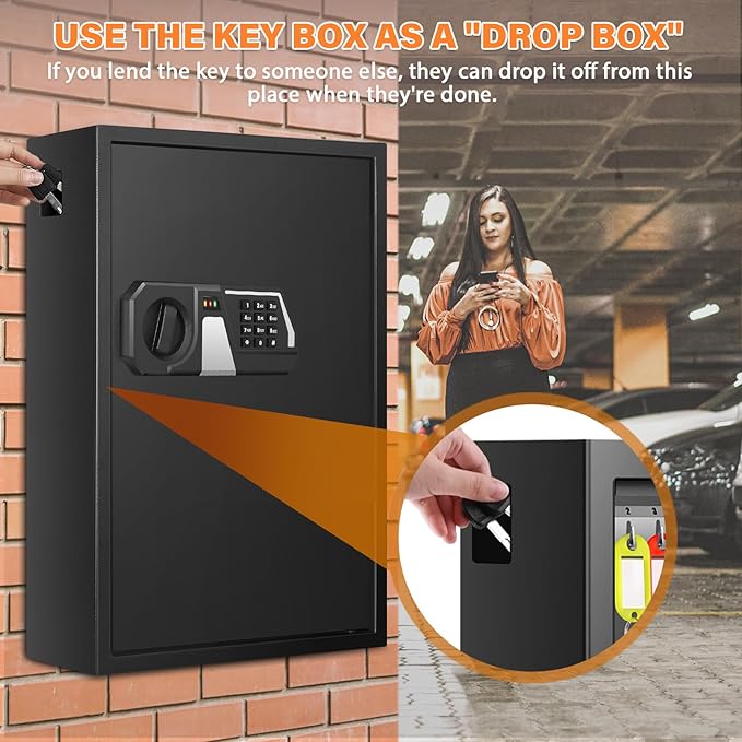 200 Keys Fireproof Key Safe - Image 5