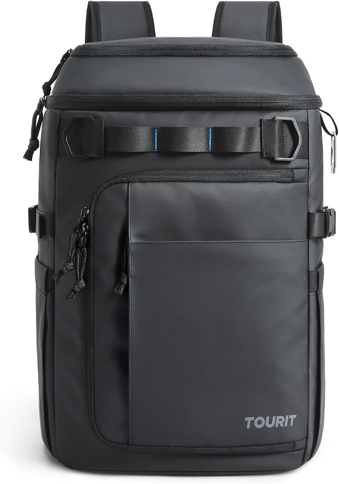 TOURIT 38 Cans Backpack Cooler: Leak Proof Waterproof 2 Insulated Compartments by TOURIT