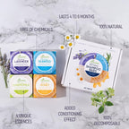 Solid Shampoo Bar And Conditioner Effect Hair Soap – 4 Pack 100% Organic - Image 2