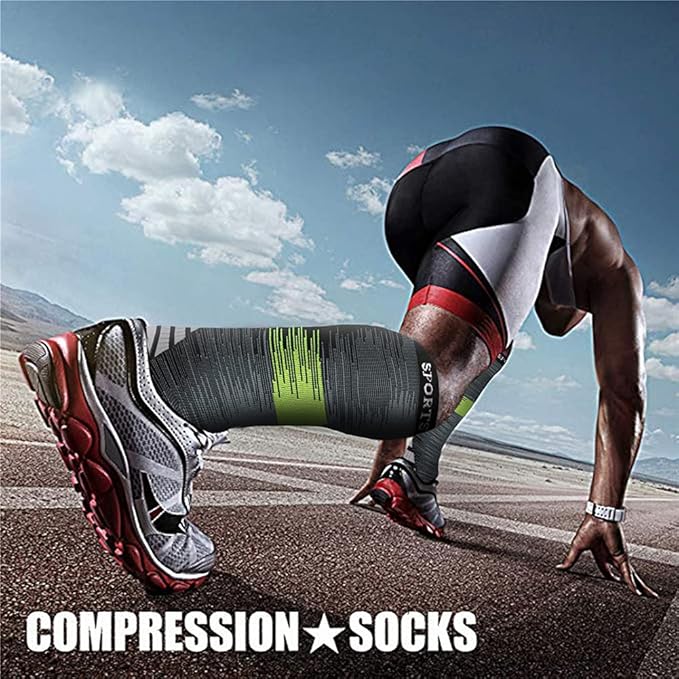 CHARMKING Compression Socks for Women & Men Circulation 15-20 mmHg is Best - Image 3