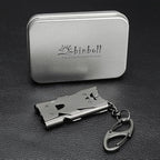 Whistle Emergency Whistles Keychain Rape Whistle Stainless Steel High Decibel - Image 5