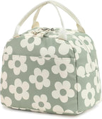 Bluboon Lunch Bag for Women Men Cute Corduroy Lunch Tote Bags Reusable by BLUBOON