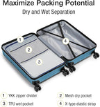 KYME Luggage Sets 2 Piece Hardshell 22"/26" Suitcase - Image 3